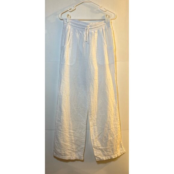 Blanco‎ White wide leg gauze like pants (XXL) - Picture 2 of 10
